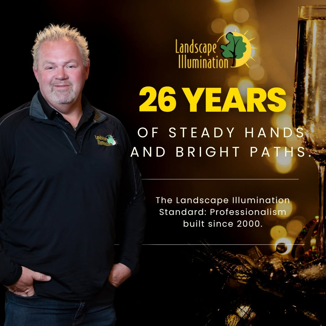 Darrin Selking, founder of Landscape Illumination